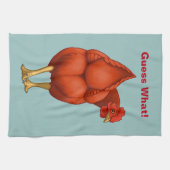Linge De Cuisine Drôle de deviner ce que poule butte rouge Hen (Horizontal)