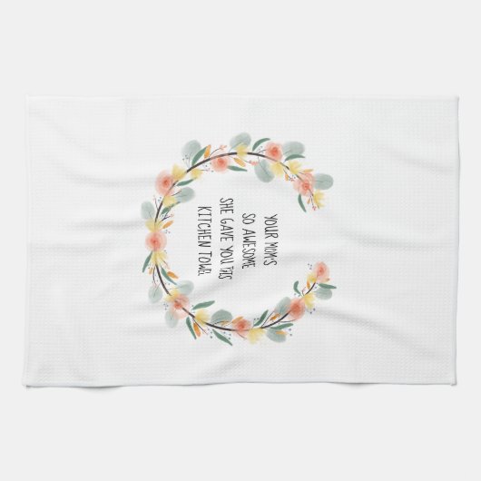 Linge De Cuisine Drôle de mère à fille (Horizontal)