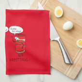 Linge De Cuisine Drôle de Noël, Cuisines de caricatures (Quart Plié)