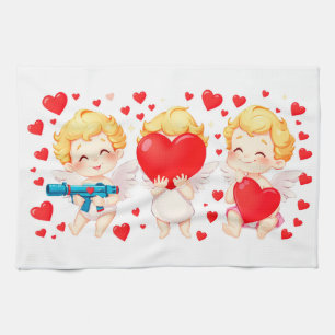 Linge De Cuisine Drôle dessin animé anges cadeau pour vous