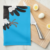 Linge De Cuisine Drôle dessin animé de Magpie australienne (Quart Plié)