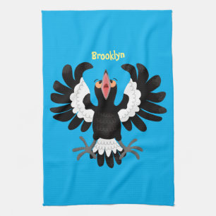 Linge De Cuisine Drôle dessin animé de Magpie australienne