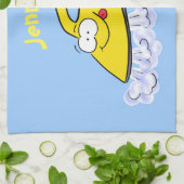 Linge De Cuisine Drôle dessin animé linge de fer (Plié)