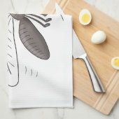 Linge De Cuisine Drôle dessin d'insecte moustique (Quart Plié)