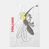 Linge De Cuisine Drôle dessin d'insecte moustique (Vertical)