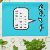 Linge De Cuisine Drôle est cette bande dessinée libre d'oiseaux de (Plié)