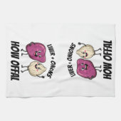 Linge De Cuisine Drôle Foie + Oignons Comment Abats Blagues Aliment (Horizontal)