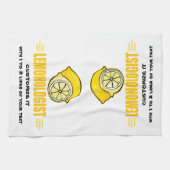 Linge De Cuisine Drôle, j'aime les citrons (Horizontal)