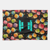 Linge De Cuisine Drôle Joyful Jumping Jarres de Jubilant Jam (Horizontal)
