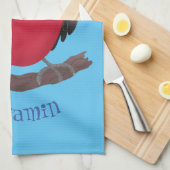 Linge De Cuisine Drôle magnifique dessin animé de frégate (Quart Plié)