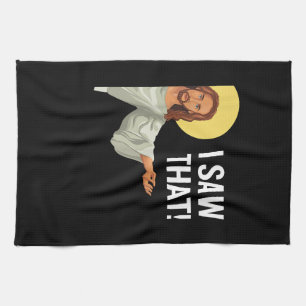 Linge De Cuisine Drôle Mème Jésus J'Ai Vu Que Citation Chrétienne D