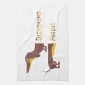 Linge De Cuisine Drôle mignon dachshund pour parent chien long (Vertical)
