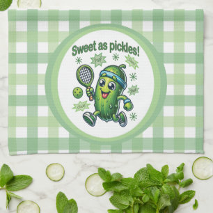 Linge De Cuisine Drôle Mignon Sucré comme des Pickles Pickleball