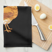 Linge De Cuisine Drôle poulet (Quart Plié)