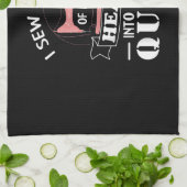 Linge De Cuisine Drôle Quilters Dons (Plié)