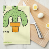 Linge De Cuisine Drôle Southwest Desert Cactus Cartoon Kitchen (Quart Plié)