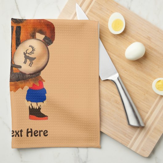 Linge De Cuisine Drumming Shaman (Quart Plié)