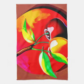 Linge De Cuisine Duo de Cerises Vibrantes (Vertical)