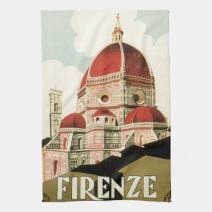 Linge De Cuisine Duomo à Florence Florence Italie Art Vintage voyag