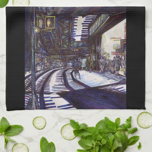 Linge De Cuisine Dusting the Piano (Plié)