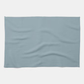 Linge De Cuisine Dusty Cornflower Bleu Couleur solide (Horizontal)