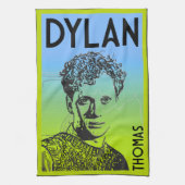 Linge De Cuisine Dylan Thomas Welsh Poet (Vertical)
