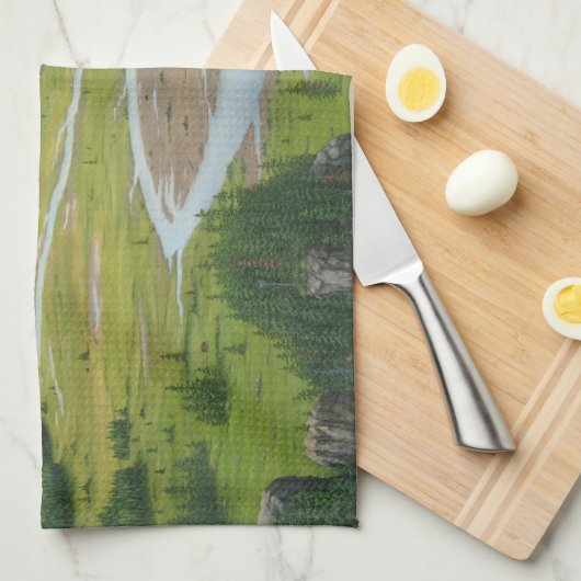 Linge De Cuisine Eagle chauve (Quart Plié)