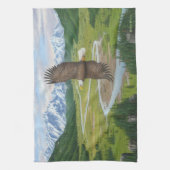 Linge De Cuisine Eagle chauve (Vertical)