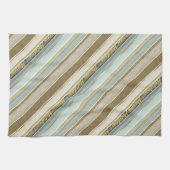 Linge De Cuisine Earth Tones Gold Christmas Motif#28 ID1009 (Horizontal)