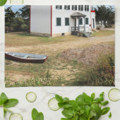 Linge De Cuisine East Point Lighthouse, New Jersey Tea Towel (Plié)