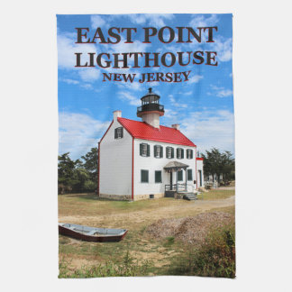Linge De Cuisine East Point Lighthouse, New Jersey Tea Towel