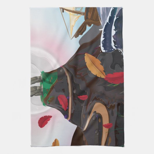 Linge De Cuisine Easter Island Adventure (Vertical)