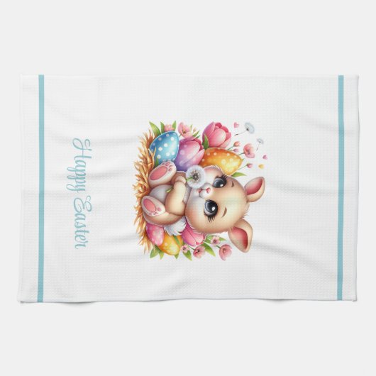 Linge De Cuisine Easter Kitchen Towel  (Horizontal)