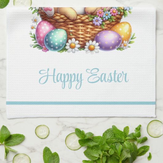 Linge De Cuisine Easter Kitchen Towel  (Plié)