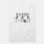 Linge De Cuisine Easter Skeletons Dancing Eggs Funny Bones Men Wome (Vertical)