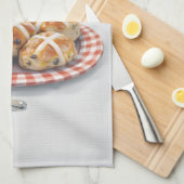 Linge De Cuisine Easter Tea Towel | Hot Cross Buns Kitchen Gift (Quart Plié)