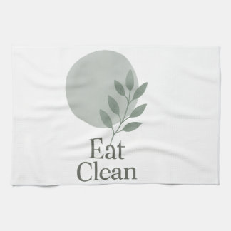 Linge De Cuisine Eat Clean Minimalist Kitchen Towel