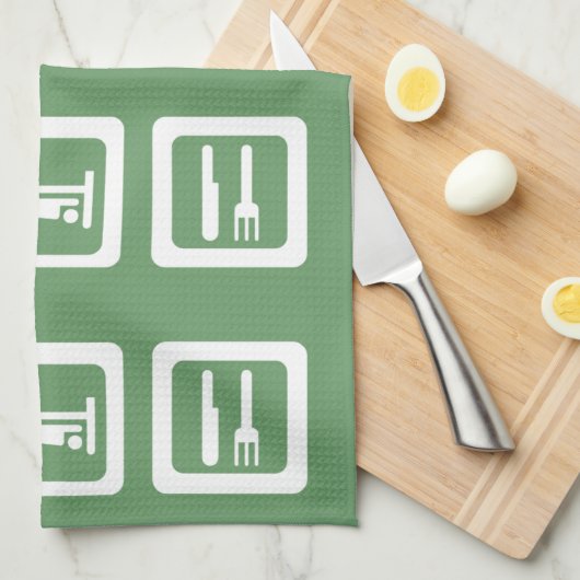 Linge De Cuisine Eat Sleep Golf (Quart Plié)