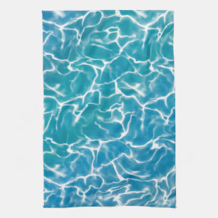 Linge De Cuisine Eau bleue*