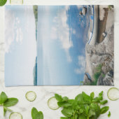 Linge De Cuisine Eau | Canot sur le lac Suède (Plié)