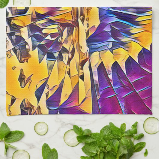 LINGE DE CUISINE EAU DE LA RIVIÈRE (Plié)