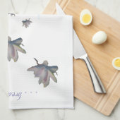 Linge De Cuisine Eau Lily Fleur Maureen Girard Méditation Santé (Quart Plié)