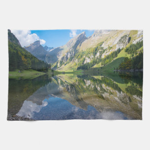Linge De Cuisine Eau Seealpsee Lac Alpes suisses Suisse