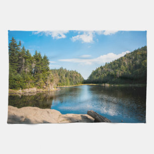 Linge De Cuisine Eau Spruce Lake Québec, Canada