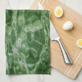 Linge De Cuisine Eau verte (Quart Plié)