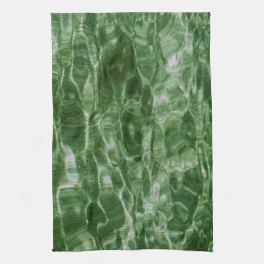 Linge De Cuisine Eau verte (Vertical)