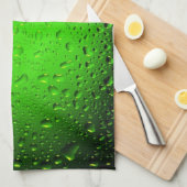 Linge De Cuisine Eaux vertes Cool élégantes (Quart Plié)