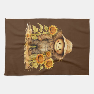 Linge De Cuisine Écart avec tournesol