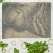 Linge De Cuisine Ecce homo Sainte Face de Jésus (Plié)