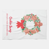 Linge De Cuisine Échange de cookies de Noël (Horizontal)